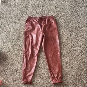 Maroon Jogger Pants